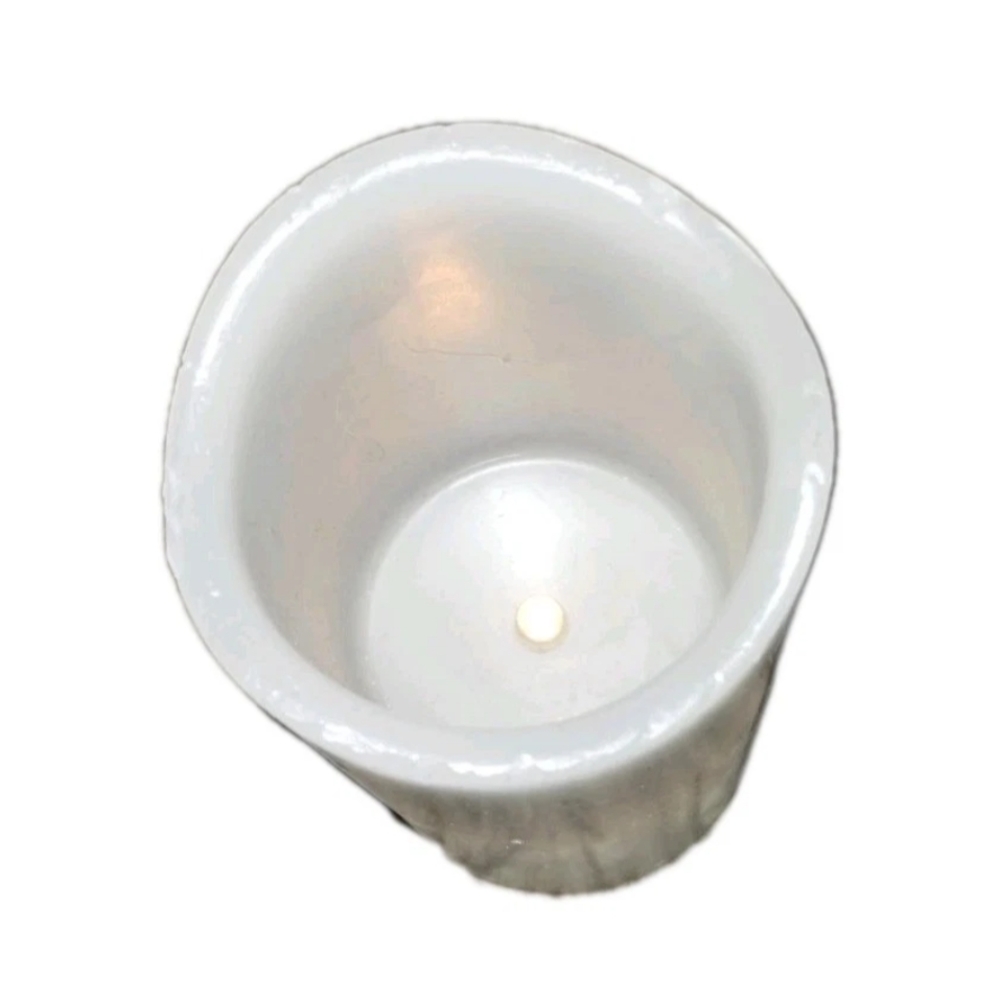 Elegant White LED Candle (batteries not included)